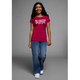 Kidsworld T-Shirt in bordeaux - Gr.: 140/146
