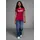 Kidsworld T-Shirt in bordeaux - Gr.: 140/146
