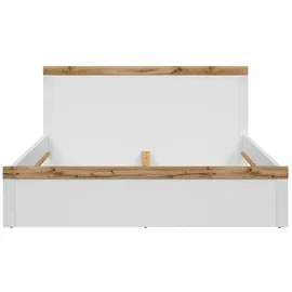 petits-meubles Bett 180 x 200 cm Holz weiß