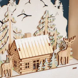 Homcom Adventskalender zum Befüllen 2023