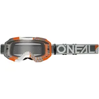 O'Neal Oneal B-10 Duplex - Motocross-Brille (Grau Orange