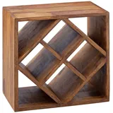 KADIMA DESIGN Weinregal WL5.673 Massivholz 40x40x25cm Holzregal 8 | Gr.: onesize