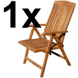 ASS Altenburger AS-S Teak Hochlehner Gartensessel Gartenstuhl Klappsessel Klappstuhl Holz TOBAGO