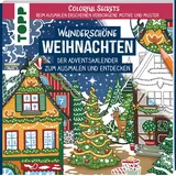 Frechverlag Colorful Secrets - Wunderschöne Weihnachten (Ausmalen auf Zauberpapier)