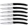 Laguiole Jean Dubost Messerset 6-tlg. Schwarz