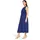 Betty Barclay Midikleid V-Ausschnitt Blau 36