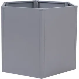 Mendler HWC-P64 77 x 264 x 100 cm Grau