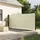 furnicato Seitenmarkise 180 x 600 cm Creme Polyester