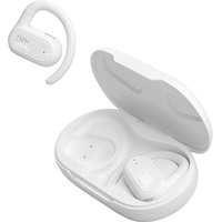 – Kabellose Bluetooth-Open-Ear-Kopfhörer – Spritzwassergeschützt und komfortabel – In Weiß