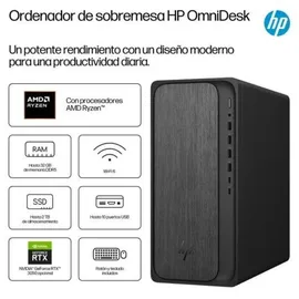 HP OmniDesk M02-0025ns AMD Ryzen 5 8500G 4,0 GHz 16 GB RAM 1 TB SSD Windows 11 Home