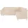 Home Affaire Ecksofa HOME AFFAIRE "Cardoso L-Form", beige (creme), B:249cm H:90cm T:209cm, Luxus-Microfaser Lederoptik (100% Polyester);Luxus-Microfaser (100% Polyester);Luxus-Microfaser ALTARA NUBUCK (100% Polyester);Struktur (100% Polyester), Sofas, Ecksofa,