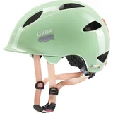 Uvex oyo Kinderfahrradhelm, Farbe:mint-peach, Größe:50-54