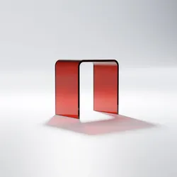 Steinberg Serie 432 Hocker aus Polyresin, Accessoires, rubin