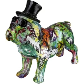 Casablanca by Gilde GILDE Figur Street Art Hund mehrfarbig - (H) 24 cm | Gr.: onesize