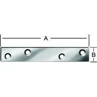 Vormann Verbindungsblech 60x 15mm Stahl, verzinkt