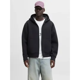 JACK & JONES JCOCOVER SCUBA Kapuzensweatshirt Herren Schwarz XL