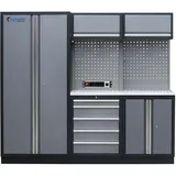 Kunzer WESS1 Werkstattmodul 1 mit Edelstahlarbeitsplatte 2000 x 2275 mm