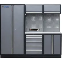 Kunzer WESS1 Werkstattmodul 1 mit Edelstahlarbeitsplatte 2000 x 2275 mm