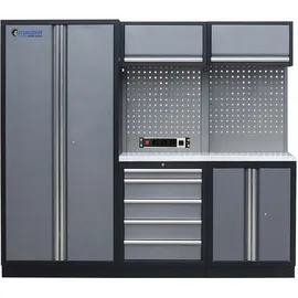 Kunzer WESS1 Werkstattmodul 1 mit Edelstahlarbeitsplatte 2000 x 2275 mm