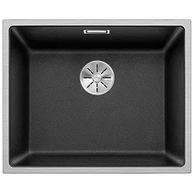 Blanco Subline 500-IF SteelFrame anthrazit + Handbetätigung + InFino