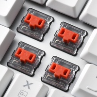 weiß, Kailh Choc LOW PROFILE Red USB, DE (4044951034246)