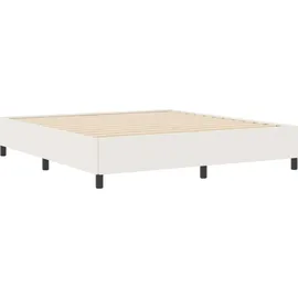 vidaXL Boxspringbett 200 x 200 cm Creme