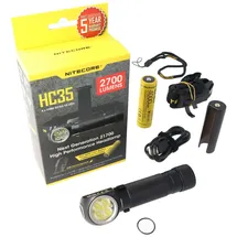 Nitecore HC35 LED Stirnlampe 2700 lm)