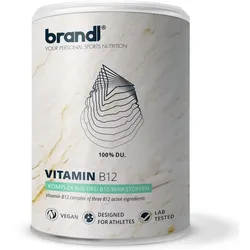 Brandl Nutrition Vitamin B12 aus 3 Aktivformen vegan Vitamine 120 ct 