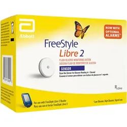 Abbott FreeStyle Libre 2 Sensor Diabetes Blutzucker Kontrolle Capteur Sensore 1x