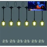 Trendline LED-Lichterkette Projektor Sterne Außen 2,5 m warmweiß mit Timer