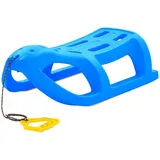 vidaXL Schlitten Blau 80x39,5x25,5 cm Polypropylen