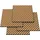 [neu.holz] Akustik-Wandpaneel Vang dunkelbraun 8 St. 60 x 60 cm