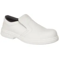 PORTWEST Sicherheitsschuhe S2 weiß MIT Stahlkappe Farbe weiß, Küchenschuhe (weiß, EU Schuhgrößensystem, Erwachsene, Numerisch, M, 43) - 43 EU
