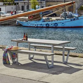 Plus Wega 177 x 161 x 73 cm Graubraun