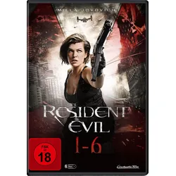 Resident Evil 1-6  [6 DVDs]