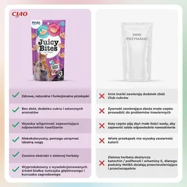 INABA Juicy Bites Shrimps und Meeresfrüchte 3 x 11,3 g