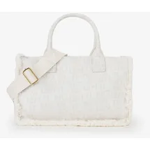 Valentino Shyla Handtasche Baumwolle/Synthetik Weiß