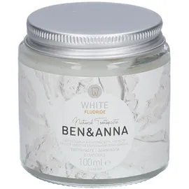 Ben & Anna Zahnpasta WHITE mit Fluorid 100 ml