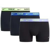 Nike Trunk 3er Pack Schwarz / Blau / Grün L