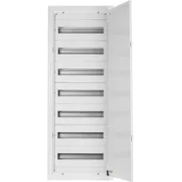 Doktorvolt Verteilerkasten Unterputz Sicherungskasten aus Metall 126 Module 7-reihig IP30 2090