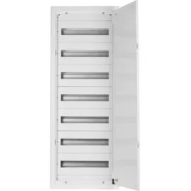 Doktorvolt Verteilerkasten Unterputz Sicherungskasten aus Metall 126 Module 7-reihig IP30 2090