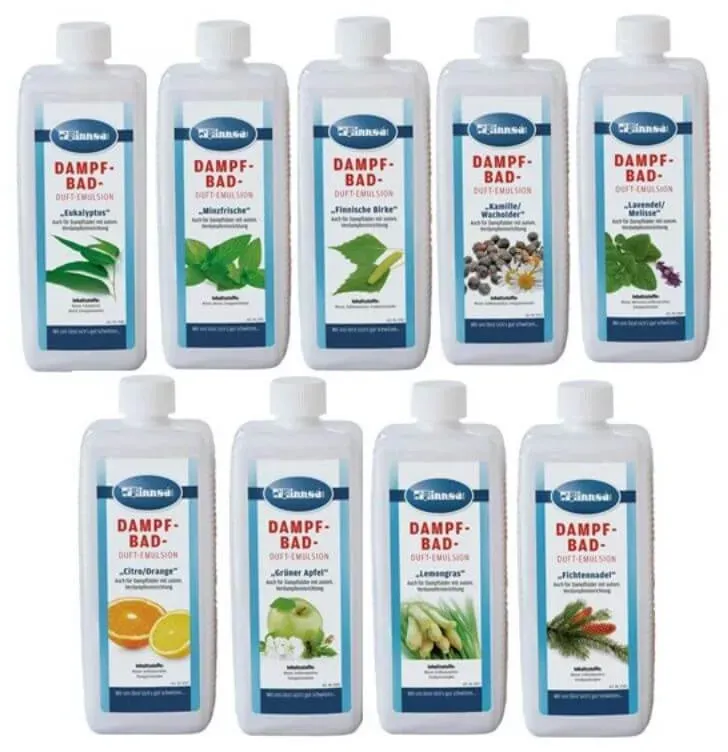 Dampfbad-Duft Emulsion (Milch) 1 Liter,Duft: Citro/Orange