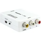 Schwaiger AV-Konverter HDMRCA01 513 HDMI 6 m Weiß