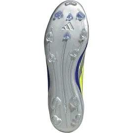 adidas F50 League MG/FG Herren Silber/Blau/Gelb 46 2/3