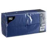 Papstar 250 Servietten, 3-lagig 1/8-Falz 33 cm x 33 cm