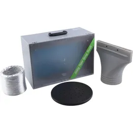 BC-ELEC BD-512 AIRBRUSH ABSAUGANLAGE LACKIERKABINE SPRÜHKABINE ABSAUGKABINE MIT LED BELEUCHTUNG