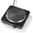 DS PRODUKTE GOURMETmaxx Einzelkochplatte 14430 schwarz Metall B/H/L: ca. 23,5x7,5x23,5 cm | Schwarz