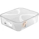 Rotho Lona inkl. Deckel 12 l transparent Aufbewahrungsbox