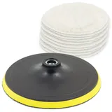 BITUXX Polierhaube M14 180 mm 10 Stück