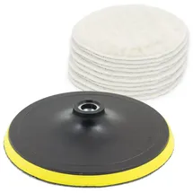 BITUXX Polierhaube M14 180 mm 10 Stück